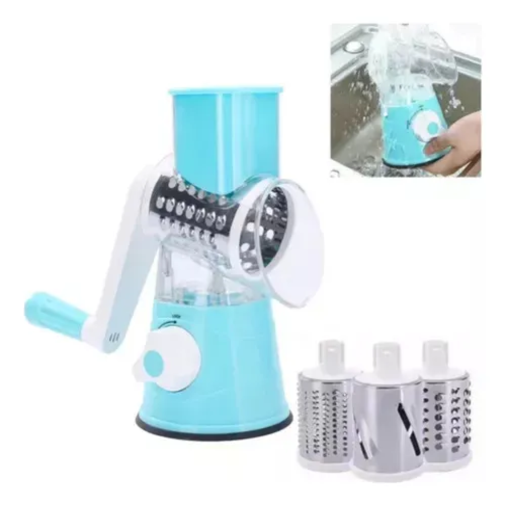 Miniatura 2 de Rallador Molino De Verduras 3 En 1